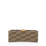 balenciaga BB Monogram Canvas Hourglass XS Satchel (SHF-64SB4v)