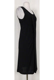 balenciaga - Black Gathered Dress Sz 6