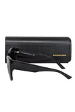 balenciaga - Black Logo Lens Sunglasses