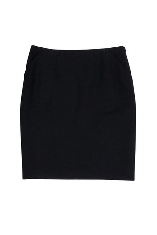 balenciaga - Black Miniskirt w/ Pockets Sz 8