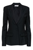 balenciaga - Black Peak Lapel Smoking Jacking Sz 10