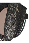 balenciaga - Black Print Large Round Sunglasses