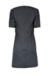 balenciaga - Black Short Sleeve Sheath Dress Sz 6