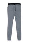 balenciaga - Grey & Black Color Block Skinny Leg Pants Sz 4