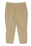 balenciaga - Khaki Football-Style Skinny Cropped Pants Sz 2