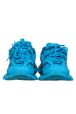 balenciaga - Teal Blue Chunky Track Sneakers Sz 7