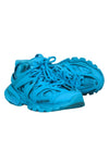 balenciaga - Teal Blue Chunky Track Sneakers Sz 7