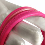 balenciaga balenciaga balenciaga Papier vertical shoulder bag in fuchsia leather