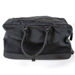 balenciaga balenciaga balenciaga Trolley suitcase in black canvas and leather