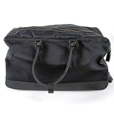 balenciaga balenciaga balenciaga Trolley suitcase in black canvas and leather