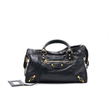 balenciaga Giant City Bag BLACK GHW