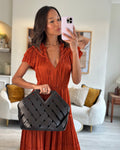 *FIRE PRICE* Bottega veneta Chocolate Medium Intreccio Point Bag in Calfskin Leather with Leather Hardware RRP £2750