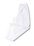 Chanel Logo High Wasted Wide Sailor Pants White