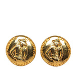 Chanel Mademoiselle Clip On Earrings (SHG-8WX2gn)