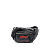balenciaga Europa Belt Bag Calfskin Black/Red SHW