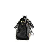 balenciaga Classic City Bag Leather Black GHW
