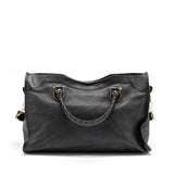 balenciaga Classic City Bag Leather Black GHW