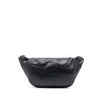 balenciaga Europa Belt Bag Calfskin Black/Red SHW