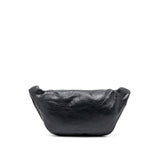 balenciaga Europa Belt Bag Calfskin Black/Red SHW