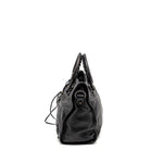 balenciaga Giant City Bag Leather Black ruthenium Hardware