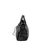 balenciaga Giant City Bag Leather Black ruthenium Hardware