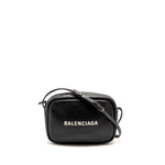 balenciaga Everyday Camera Bag Calfskin Black SHW