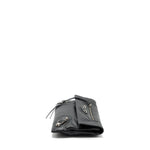 balenciaga City Fold Clutch/ Shoulder Bag Dark Grey SHW