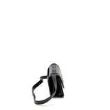 balenciaga Gossip shoulder bag croc-embossed calfskin black GHW