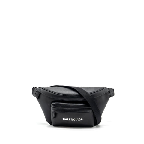 balenciaga Everyday Beltpack Calfskin Black SHW