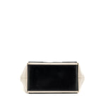 balenciaga Cabas Tote Bag Canvas/Calfskin Natural/Black SHW