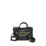 balenciaga classic city bag Leather black GHW