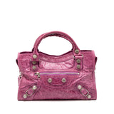 balenciaga Giant City Bag Pink SHW