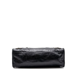 balenciaga Classic City Bag leather Black Ruthenium Gold Hardware