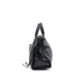 balenciaga Classic City Bag leather Black Ruthenium Gold Hardware