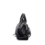 balenciaga Classic City Bag leather Black Ruthenium Gold Hardware