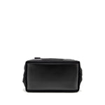 balenciaga Cabas Logo Tote Bag Canvas/ Calfskin Black SHW
