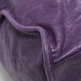 balenciaga Giant City Bag Purple GHW