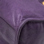 balenciaga Giant City Bag Purple GHW