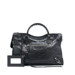 balenciaga Giant City Bag Black SHW