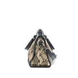balenciaga Classic City Python Leather SHW