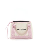 balenciaga Canvas Cabas Bag Pink SHW