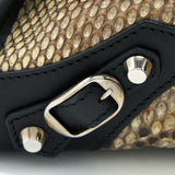 balenciaga Classic City Python Leather SHW