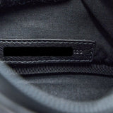 balenciaga Graffiti Waist Bag Leather Black Ruthenium Hardware