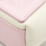 balenciaga Canvas Cabas Bag Pink SHW