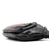 balenciaga Europa Belt Bag Calfskin Black/Red SHW