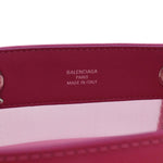 balenciaga Duty Free Mesh Tote Bag Fuchsia