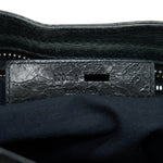balenciaga Giant City in Black SHW