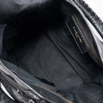 balenciaga Classic City Bag Leather Black ruthenium silver Hardware