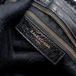 balenciaga Classic City Bag Leather Black ruthenium silver Hardware