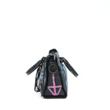 balenciaga City Bag Black With Multicolour Graffiti Ruthenium Hardware